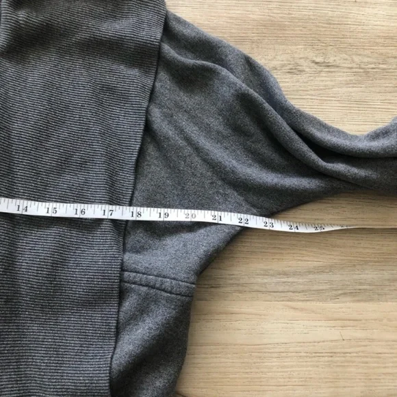 Wilfred Charcoal Open Diderot Cardigan - Picture 6 of 6